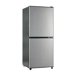 106L Silver+Black koelkast, met glazen verdeling en verstelbare voeten, 7 temperatuur, -25 ~ 10 ℃, energie -efficiëntieklasse