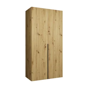 Alicante 1 202/100/52 2-deurs draaideurkast (artisan/zwart) Alicante 1 202/100/52 2-deurs draaideurkast (artisan/zwart)