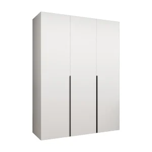 Alicante 1 202/150/52 3-deurs draaideurkast (wit/zwart) Alicante 1 202/150/52 3-deurs draaideurkast (wit/zwart)