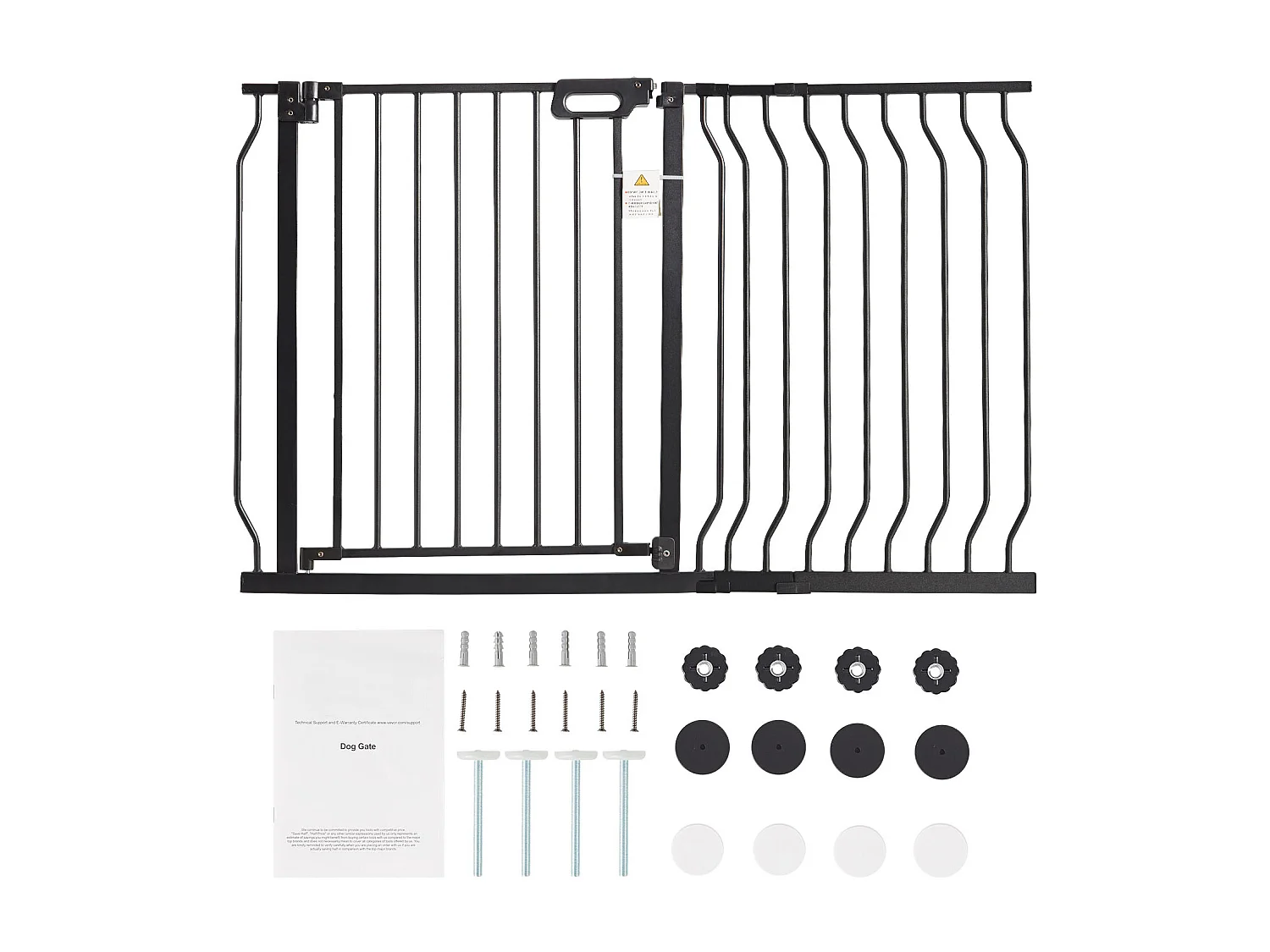 Babybeveiligingshek SucceBuy, 75 tot 123 cm Breedte en 76 cm Hoogte, Hondentrappenbeveiligingshek