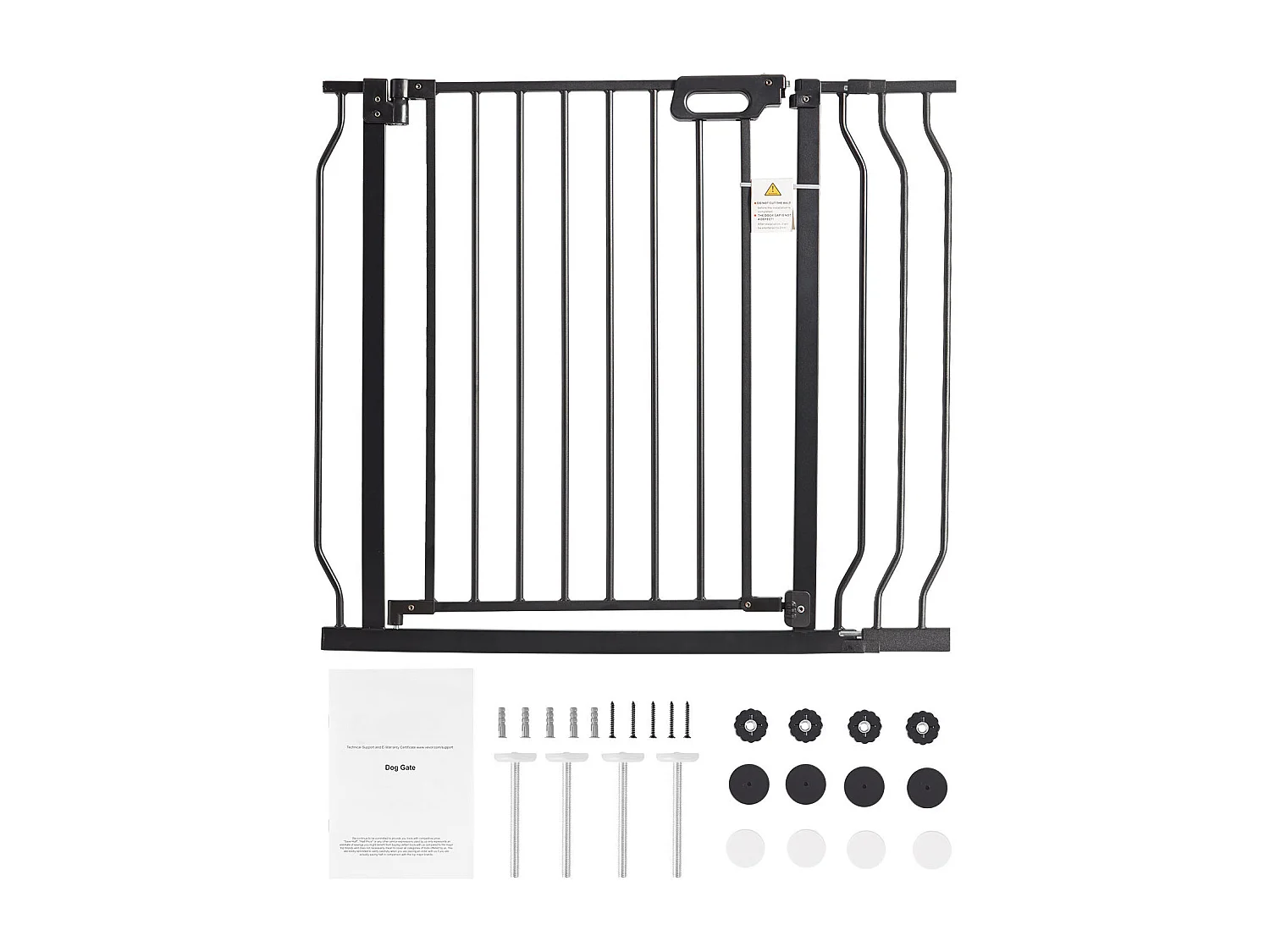 Babyhek SucceBuy, 29.5 tot 39 Inches Breedte x 30 Inches Hoogte, Beveiligingshek voor Trappen en voor Honden voor Deuren