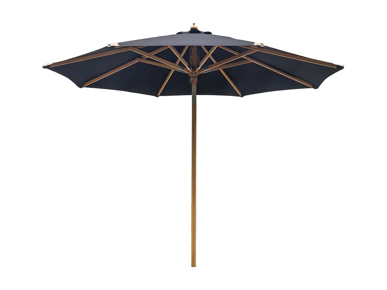 Austin parasol Ø300cm met kantelfunctie zwart.