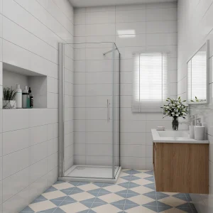 B:80xD:90x197cm Douchecabine met draaideur+zijwand,6mm EasyClean veiligheidsglas,50 cm Stabilisatiestang (draaibaar),profiel van glanzend chroom B:80xD:90x197cm Douchecabine met draaideur+zijwand,6mm EasyClean veiligheidsglas,50 cm Stabilisatiestang (draaibaar),profiel van glanzend chroom
