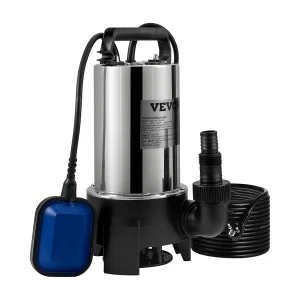 1100W Dompelpomp SucceBuy voor Vuil Water voor Overstromingen, Zwembaden, Tuin, Vijver