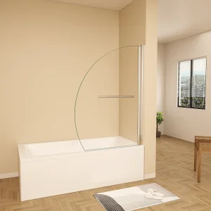 100x150cm Kwartrond draaibaar badwand,8mm helder gehard veiligheids glas,40cm handdoekstang 100x150cm Kwartrond draaibaar badwand,8mm helder gehard veiligheids glas,40cm handdoekstang