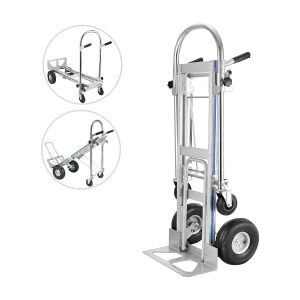 Aluminium Handkar SucceBuy 3-in-1, Vermogen 770 lb Aluminium Handkar SucceBuy 3-in-1, Vermogen 770 lb