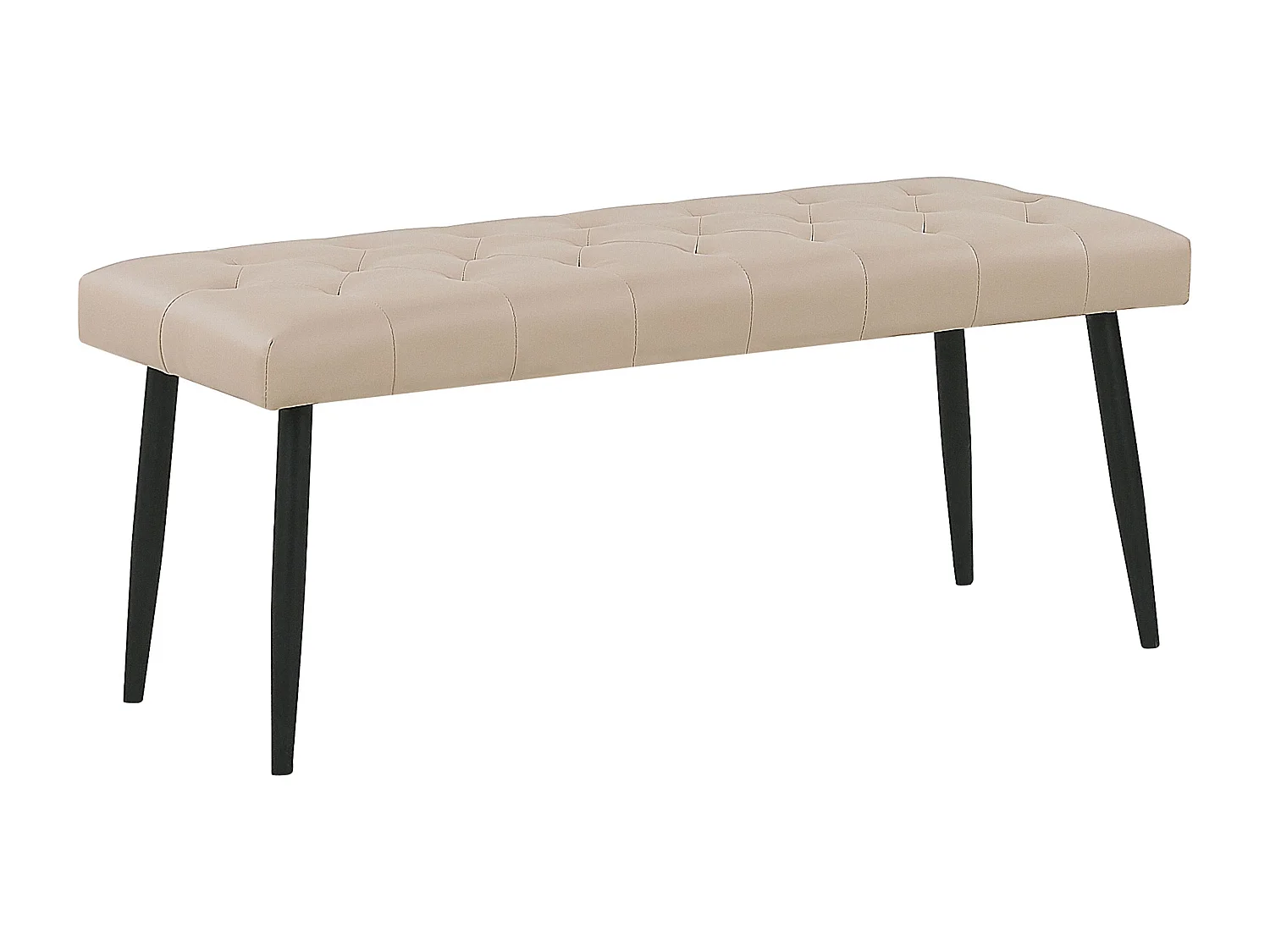 Bank kunstleer beige ESSONNE
