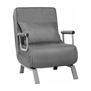 4-in-1 slaapstoel, inklapbaar, slaapbank met 5 standen, verstelbare rugleuning, bankbed met metalen frame, belastbaar tot 150 kg TH32639 4-in-1 slaapstoel, inklapbaar, slaapbank met 5 standen, verstelbare rugleuning, bankbed met metalen frame, belastbaar tot 150 kg TH32639