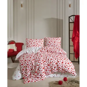 1 persoons beddengoed 140×200 cm+1 kussensloop 65×65 cm in katoen