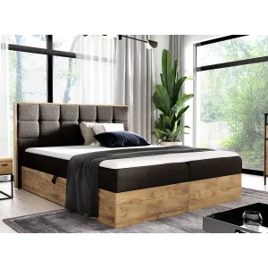 AX LIVING boxspringbed Vendio 160×200 bruin met opbergruimte AX LIVING boxspringbed Vendio 160×200 bruin met opbergruimte