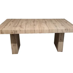 180×100 cm – 480×100 cm – JESOLO Knotty eiken uitschuifbare houten tafel 180×100 cm – 480×100 cm – JESOLO Knotty eiken uitschuifbare houten tafel