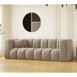 Bank, driezitsbank Grand Modular stof Haga Beige Bank, driezitsbank Grand Modular stof Haga Beige