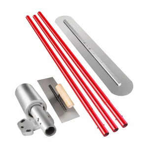 1200 x 200 mm Metselaarstroffel SucceBuy, Stalen Betontroffel, 1,8 M met 3 Handgrepen Metseltroffel, Verstelbare Pleistersteun, Glad Oppervlak Pleisteren 1200 x 200 mm Metselaarstroffel SucceBuy, Stalen Betontroffel, 1,8 M met 3 Handgrepen Metseltroffel, Verstelbare Pleistersteun, Glad Oppervlak Pleisteren