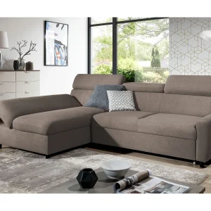 AX LIVING kleine slaapbank Olettio Mini 260 cm bruin L AX LIVING kleine slaapbank Olettio Mini 260 cm bruin L