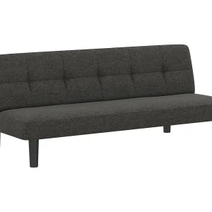 Alby Futon Light Grey Linen Alby Futon Light Grey Linen