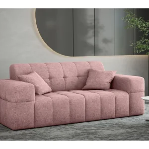 Bank 2-zits Bankserie NIMES stijlvolle stof Perfect Harmony Pink Bank 2-zits Bankserie NIMES stijlvolle stof Perfect Harmony Pink