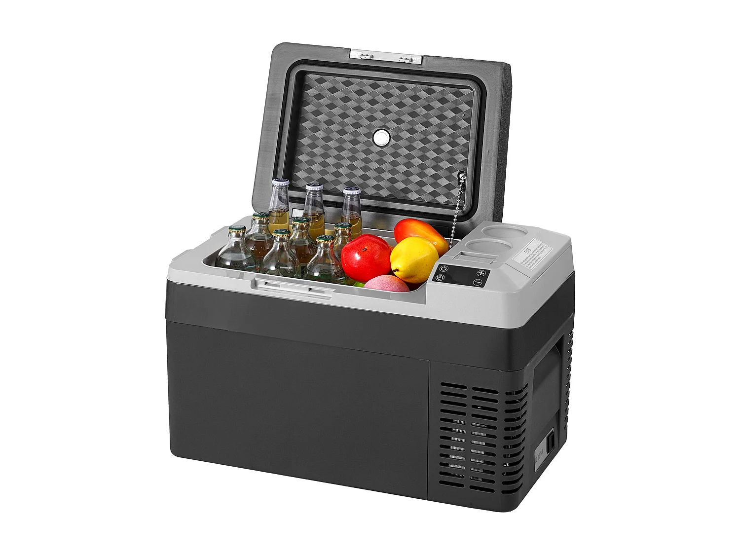 Autokoelkast SucceBuy 25L Draagbare Autokoelkast met Vriezer, Enkele Zone, Compressor voor Auto en Thuis