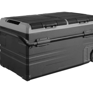 Autokoelkast SucceBuy 115L Draagbare Autokoelkast met Twee Zones voor Auto en Thuis Autokoelkast SucceBuy 115L Draagbare Autokoelkast met Twee Zones voor Auto en Thuis