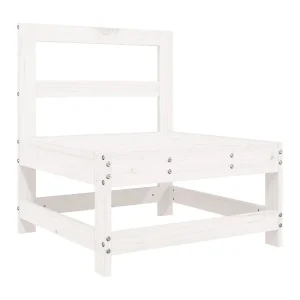 7-delige Loungeset massief grenenhout wit 7-delige Loungeset massief grenenhout wit
