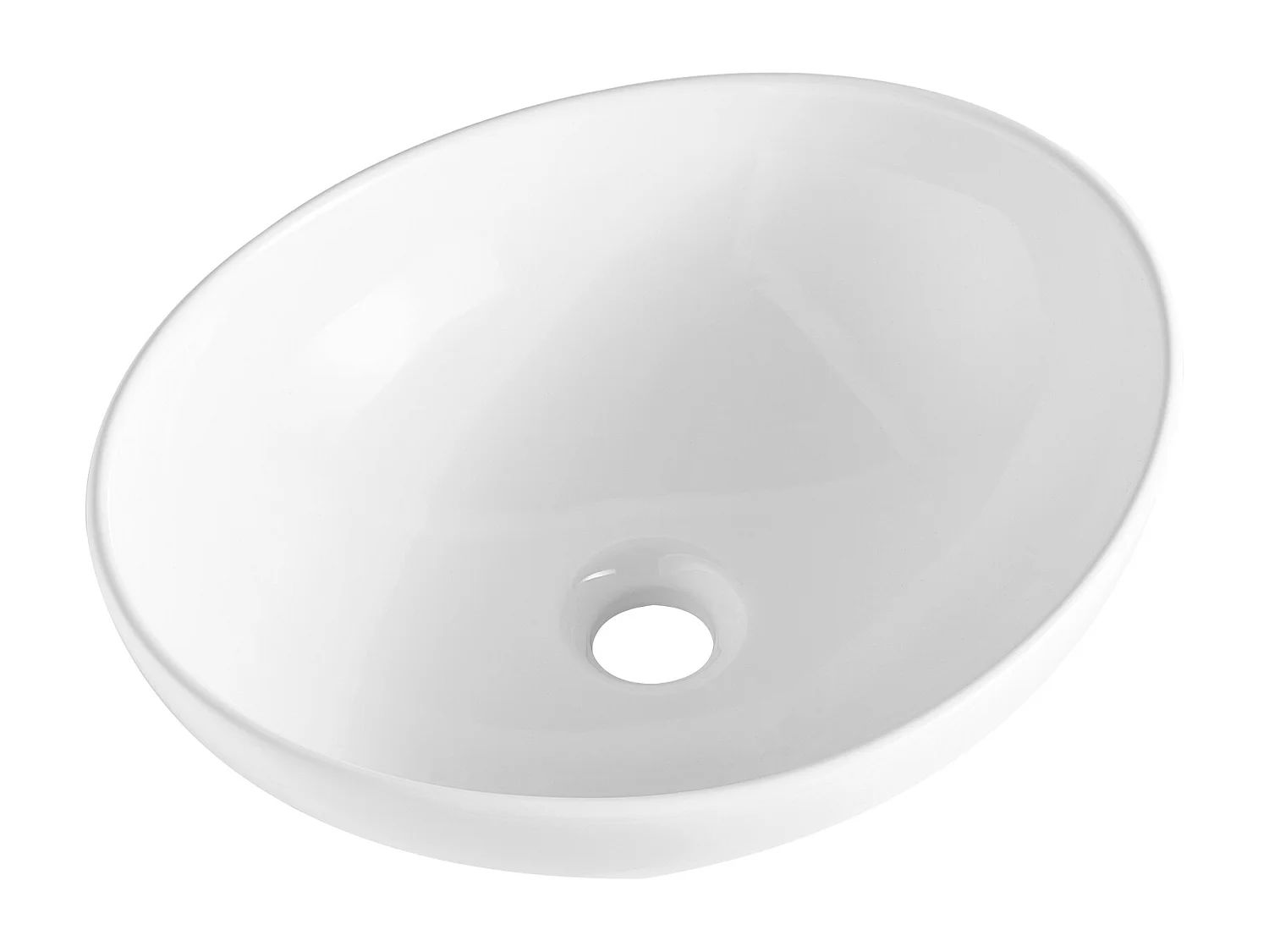 Badkamerwasbak SucceBuy, 41 x 34 cm, Modern Wit voor Verschiedene Decoraties