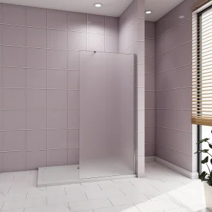 70x195cm Douchewand inloopdouche,10mm dik mat gehard glas met explosieveilige folie,stabilisatiestang 73-120cm (verstelbaar),glanzend chroom profiel 70x195cm Douchewand inloopdouche,10mm dik mat gehard glas met explosieveilige folie,stabilisatiestang 73-120cm (verstelbaar),glanzend chroom profiel