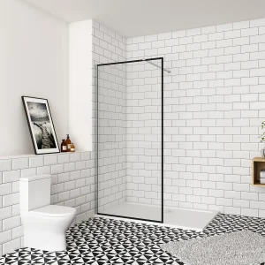 100x195cm inloopdouche-douchecabine,8mm zwart raster gehard gezeefdrukt glas,makkelijk schoon te maken,antikalk,stabilisatiestang 140cm (kan worden gesneden),chroom 100x195cm inloopdouche-douchecabine,8mm zwart raster gehard gezeefdrukt glas,makkelijk schoon te maken,antikalk,stabilisatiestang 140cm (kan worden gesneden),chroom