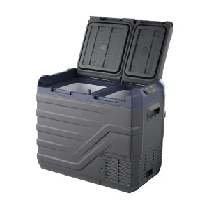 Autokoelkast SucceBuy 40L Draagbare Autokoelkast met Dubbele Zone en Compressorvriezer voor Auto en Thuis Autokoelkast SucceBuy 40L Draagbare Autokoelkast met Dubbele Zone en Compressorvriezer voor Auto en Thuis
