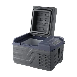 Autokoelkast SucceBuy 12 Volt Draagbare Koelkast, 12 L Koelbox met Één Zone Vriezer, Instelbaar van -16 ℃~20 ℃, 12/24V DC & 100-240V AC Compressorkoeler Autokoelkast SucceBuy 12 Volt Draagbare Koelkast, 12 L Koelbox met Één Zone Vriezer, Instelbaar van -16 ℃~20 ℃, 12/24V DC & 100-240V AC Compressorkoeler