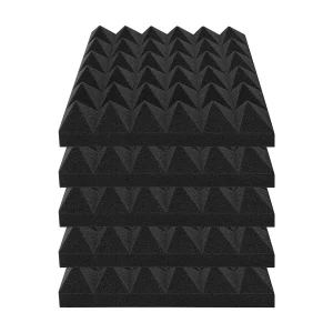 Akoestische Schuimpanelen SucceBuy Akoestische Schuimpanelen, 36-Pack, 30.48 x 30.48 x 5.08 cm voor Studiowand en Plafond Akoestische Schuimpanelen SucceBuy Akoestische Schuimpanelen, 36-Pack, 30.48 x 30.48 x 5.08 cm voor Studiowand en Plafond