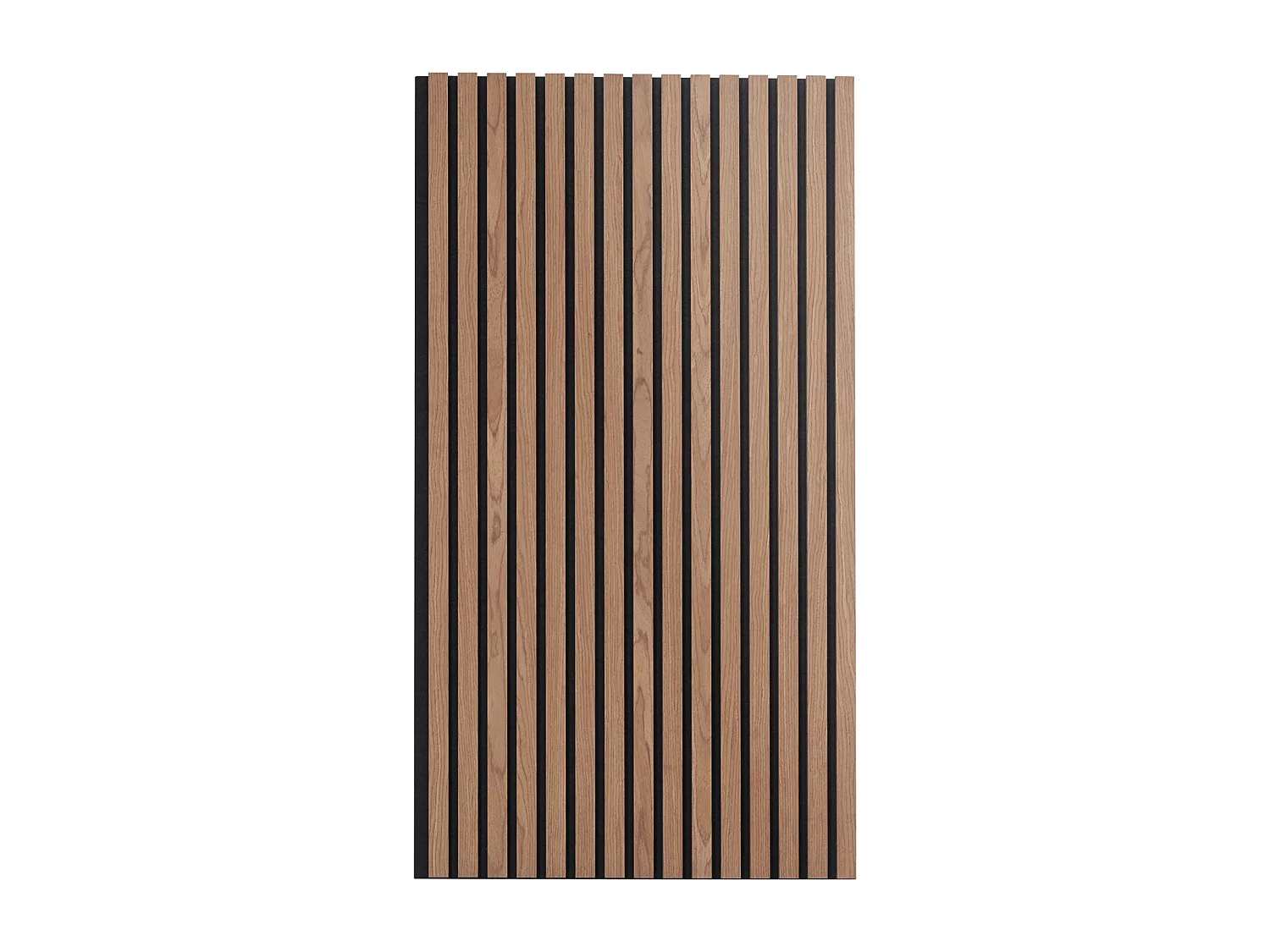 Akustische Houtlattenpanelen SucceBuy 120 x 60 cm, Moderne Wanddecoratie, Walnoot