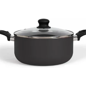 Aluminium Antiaanbakpan Livoo 24cm met Deksel MEP150N
