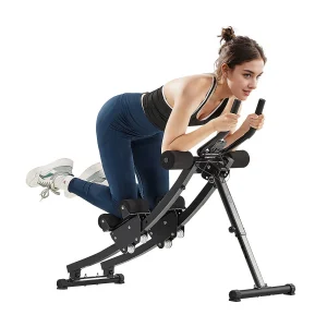Abdominaltrainer SucceBuy, Abdominaltrainingsapparaat met Dubbele Piste Abdominaltrainer SucceBuy, Abdominaltrainingsapparaat met Dubbele Piste