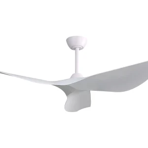 52 inch plafondventilator voor binnen met afstandsbediening met 6 snelheden, 3 ABS-bladen, omkeerbare DC-motor, wit (132 x 132 x 30 cm) 52 inch plafondventilator voor binnen met afstandsbediening met 6 snelheden, 3 ABS-bladen, omkeerbare DC-motor, wit (132 x 132 x 30 cm)
