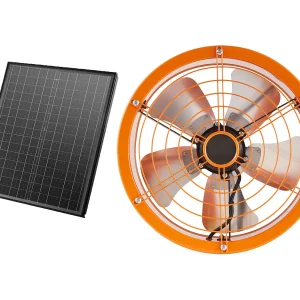 Afzuigventilator voor Zolders SucceBuy, Raderventilator, 35,6 cm, 36,8 m³/min met Instelbare Thermostaat Afzuigventilator voor Zolders SucceBuy, Raderventilator, 35,6 cm, 36,8 m³/min met Instelbare Thermostaat