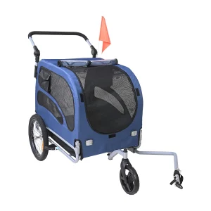 Aanhangwagen en Wagentje SucceBuy, voor Huisdieren, Hondentoestel en Katentoestel, Laadvermogen 45 kg, Waterdicht Aanhangwagen en Wagentje SucceBuy, voor Huisdieren, Hondentoestel en Katentoestel, Laadvermogen 45 kg, Waterdicht