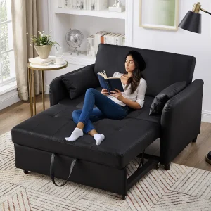 2-in-1 slaapbank met bedfunctie, fluweel, opklapbare armleuningen, antiekgrijs (122x83x82 cm) 2-in-1 slaapbank met bedfunctie, fluweel, opklapbare armleuningen, antiekgrijs (122x83x82 cm)