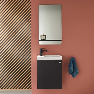 AVA wastafel- en spiegelmeubelset AVA wastafel- en spiegelmeubelset