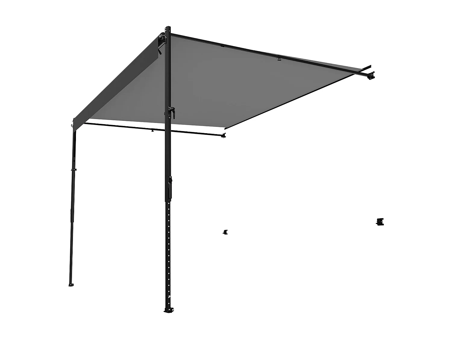 Autokap SucceBuy 610 cm Vervangende RV Luifel – Handmatige Aanhangwagenluifel