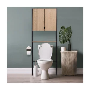 ALTEA natuur eiken WC-brugplank L.66 x H.180 x D.22 cm ALTEA natuur eiken WC-brugplank L.66 x H.180 x D.22 cm