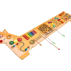 Activiteitenwand SucceBuy met Welpenontwerp – Speelbord met 12 Motoriekspellen, Montessori Sensorisch Wandspeelgoed voor Kinderen 3-12 Jaar Activiteitenwand SucceBuy met Welpenontwerp – Speelbord met 12 Motoriekspellen, Montessori Sensorisch Wandspeelgoed voor Kinderen 3-12 Jaar