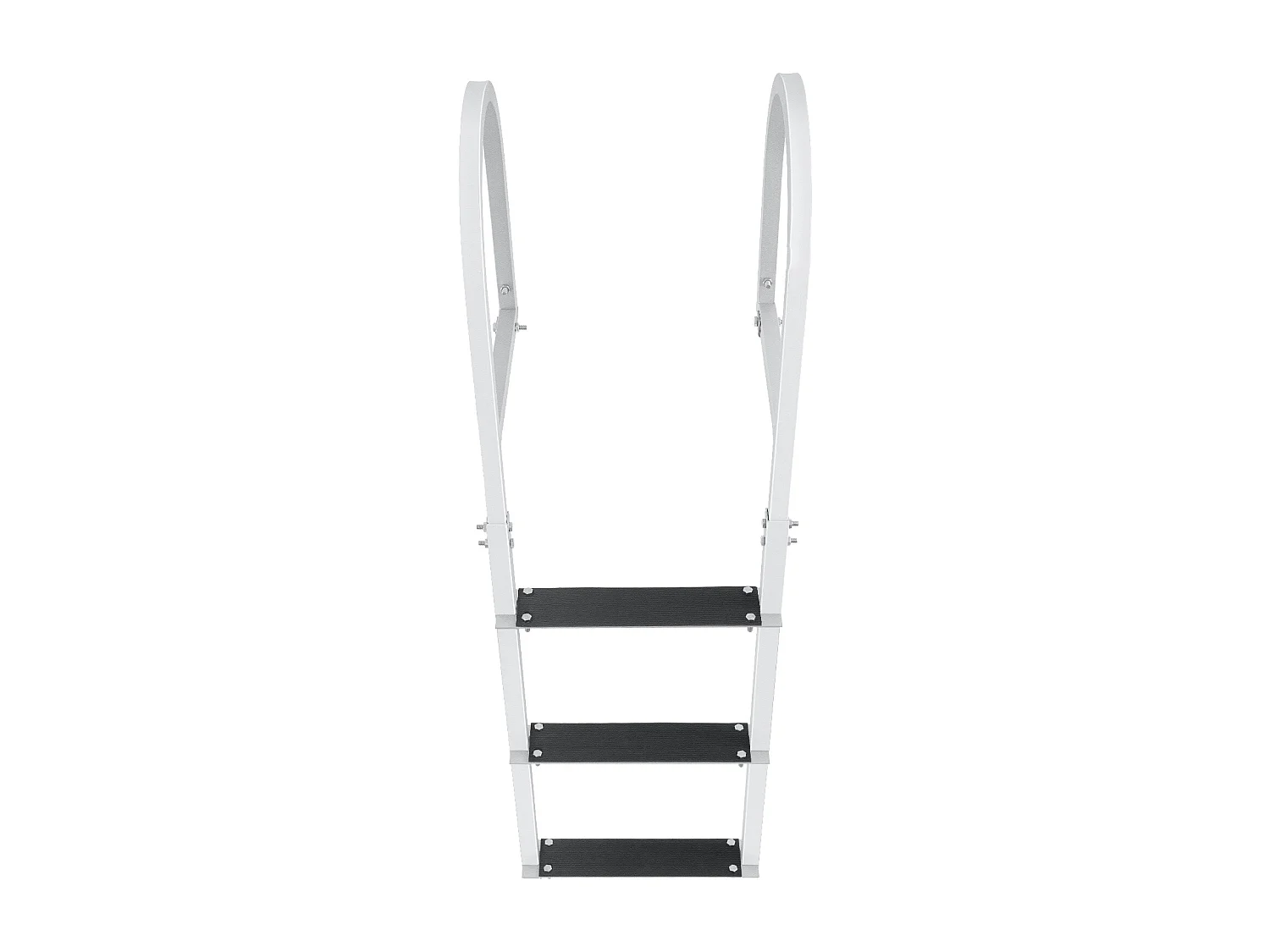 Aluminiumladder SucceBuy, Kailadder, 3 afneembare treden, Lichaamsgewicht 227 kg