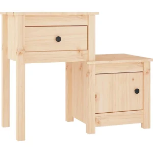 Bailey  Nachtkastje 79,5x38x65,5 cm massief grenenhout