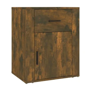 Arkport Nachtkastje 50x36x60 cm bewerkt hout gerookt eikenkleurig Arkport Nachtkastje 50x36x60 cm bewerkt hout gerookt eikenkleurig