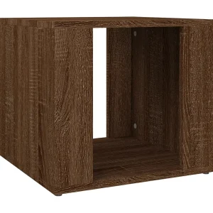 Alpena Nachtkastje 41x40x36 cm bewerkt hout bruin eikenkleur Alpena Nachtkastje 41x40x36 cm bewerkt hout bruin eikenkleur