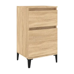 Amite Nachtkastje 40x35x70 cm sonoma eikenkleurig Amite Nachtkastje 40x35x70 cm sonoma eikenkleurig