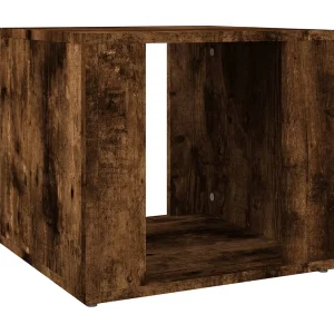 Alpena Nachtkastje 41x40x36 cm bewerkt hout gerookt eikenkleurig Alpena Nachtkastje 41x40x36 cm bewerkt hout gerookt eikenkleurig