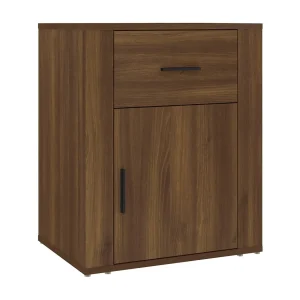 Arkport Nachtkastje 50x36x60 cm bewerkt hout bruin eikenkleur Arkport Nachtkastje 50x36x60 cm bewerkt hout bruin eikenkleur