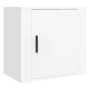 Almond Nachtkastje wandgemonteerd 50x30x47 cm wit Almond Nachtkastje wandgemonteerd 50x30x47 cm wit