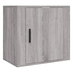Almond Nachtkastje wandgemonteerd 50x30x47 cm grijs sonoma eikenkleur Almond Nachtkastje wandgemonteerd 50x30x47 cm grijs sonoma eikenkleur