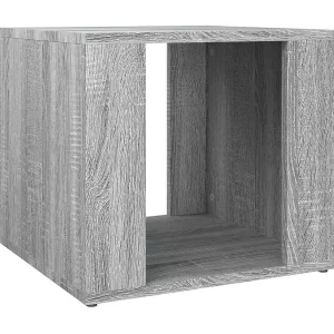 Alpena Nachtkastje 41x40x36 cm bewerkt hout grijs sonoma eikenkleur Alpena Nachtkastje 41x40x36 cm bewerkt hout grijs sonoma eikenkleur